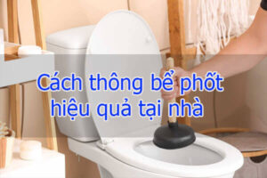 Cách thông bể phốt