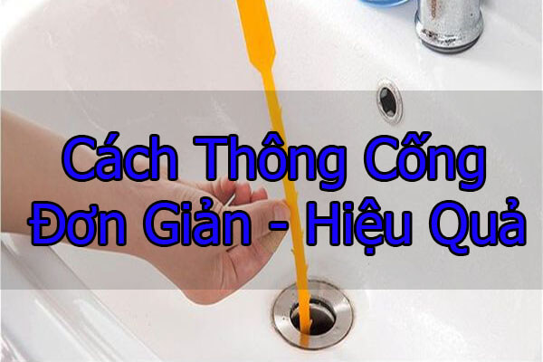 Cách thông cống