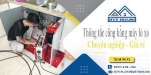 Thông tắc cống bằng máy lò xo tại Đà Lạt【Ưu đãi giảm 10%】