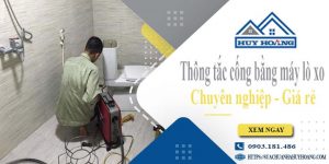 Thông tắc cống bằng máy lò xo tại quận 2【Ưu đãi giảm 10%】