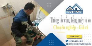 Thông tắc cống bằng máy lò xo tại Tây Ninh【Ưu đãi giảm 10%】