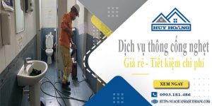 Bảng giá thông cống nghẹt tại Quy Nhơn | Tiết kiệm 20% chi phí