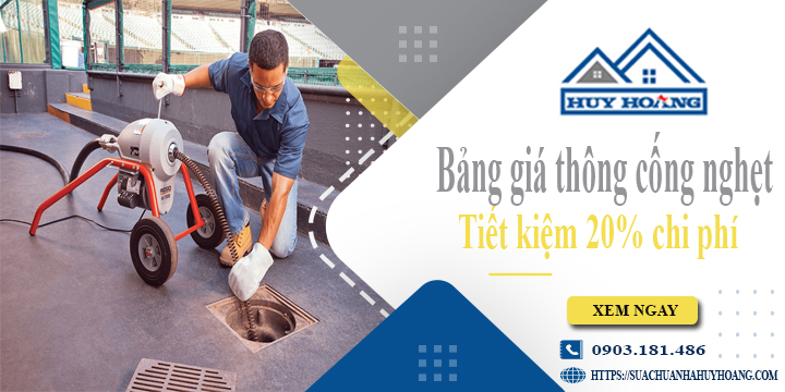 Bảng giá thông cống nghẹt tại Thủ Dầu Một | Tiết kiệm 20% chi phí