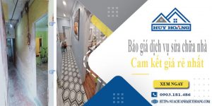 Báo giá dịch vụ sửa chữa nhà tại Nhơn Trạch | Cam kết giá rẻ