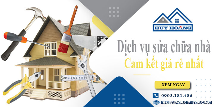 Báo giá dịch vụ sửa chữa nhà tại Tp Tân An | Cam kết giá rẻ nhất