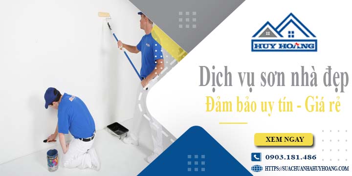 Báo giá dịch vụ sơn nhà tại Bình Chánh【Gọi Ngay 0903181486】