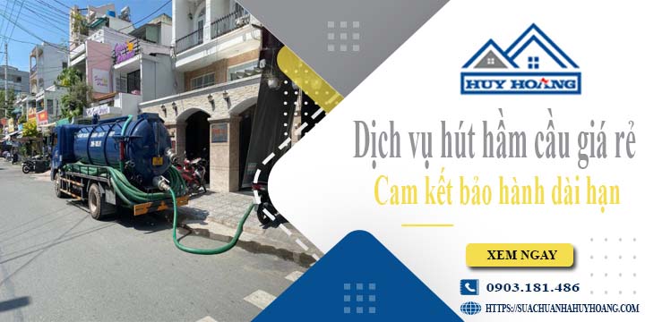 Báo giá rút hút hầm cầu tại Thủ Đức giá rẻ【Bảo hành 10 năm】