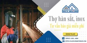 Thợ hàn sắt, Inox tại Bình Thạnh - 【Tư vấn báo giá miễn phí】