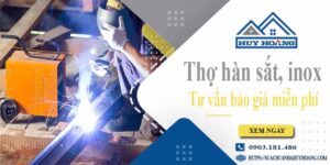 Thợ hàn sắt, inox tại Nhà Bè【Hỗ trợ tư vấn báo giá miễn phí】