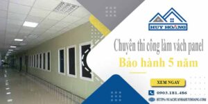Chuyên thi công làm vách panel tại Bình Thạnh【Bảo hành 5 năm】