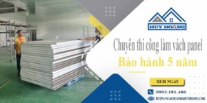 Chuyên thi công làm vách panel tại Tp Thuận An【Bảo hành 5 năm】