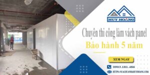 Chuyên thi công làm vách panel tại Vũng Tàu【Bảo hành 5 năm】