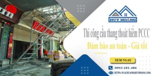 Báo giá cầu thang thoát hiểm PCCC tại Quận 2 -【Giảm 20%】