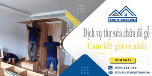 Dịch vụ thợ sửa chữa đồ gỗ tại Bà Rịa【Cam kết giá rẻ nhất】