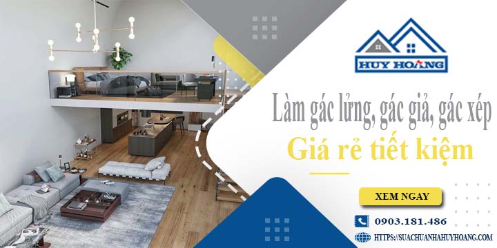 Làm gác lửng, gác giả, gác xép tại Vũng Tàu -【Tiết Kiệm 20%】